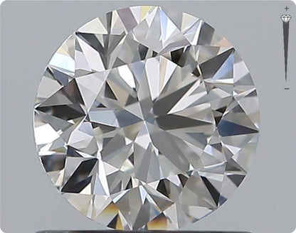 Natürlicher 0.90ct GIA Diamant | Farbe F | Reinheit VVS1 | Rundschliff | EX EX EX #D10486