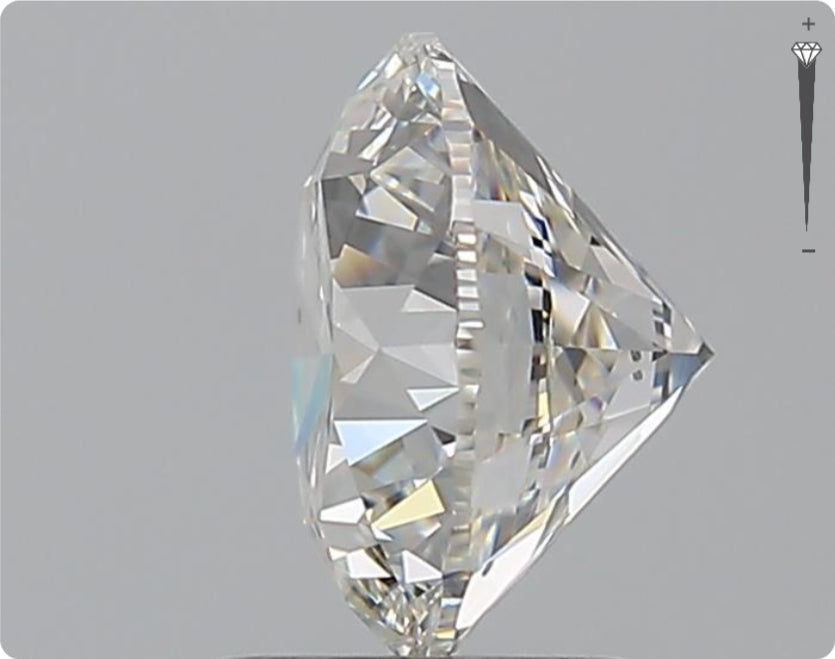 Natürlicher 2.01ct GIA Diamant | Farbe F | Reinheit SI1 | Rundschliff | EX EX EX #D10490