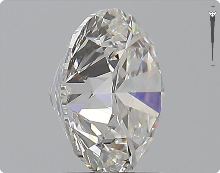 Natürlicher 2.01ct GIA Diamant | Farbe F | Reinheit SI1 | Rundschliff | EX EX EX #D10490
