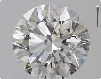 Natürlicher 2.01ct GIA Diamant | Farbe F | Reinheit SI1 | Rundschliff | EX EX EX #D10490