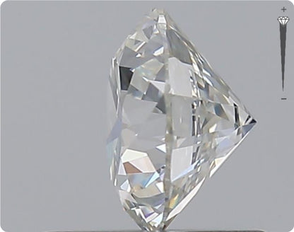 Natürlicher 0.75ct GIA Diamant | Farbe H | Reinheit SI2 | Rundschliff | EX EX EX #D10491