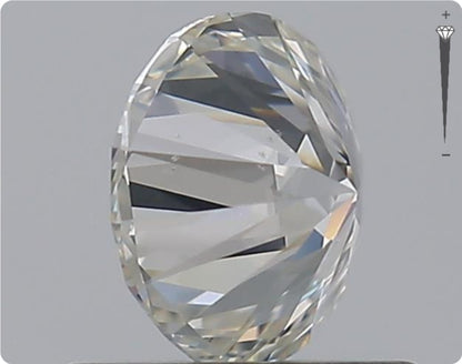 Natürlicher 0.75ct GIA Diamant | Farbe H | Reinheit SI2 | Rundschliff | EX EX EX #D10491