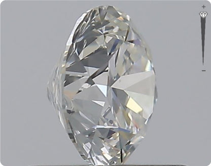 Natürlicher 0.75ct GIA Diamant | Farbe H | Reinheit SI2 | Rundschliff | EX EX EX #D10491