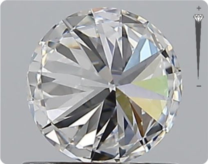 Natural 0.70ct GIA Diamond | Color D | Clarity IF | Round Cut | EX EX EX #D10492