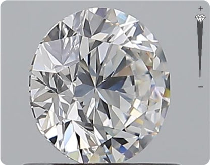 Natural 0.70ct GIA Diamond | Color D | Clarity IF | Round Cut | EX EX EX #D10492