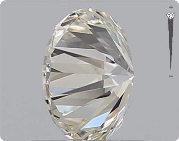 Natürlicher 0.70ct GIA Diamant | Farbe F | Reinheit VVS1 | Rundschliff | EX EX EX #D10494