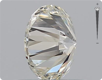 Natürlicher 0.70ct GIA Diamant | Farbe F | Reinheit VVS1 | Rundschliff | EX EX EX #D10494
