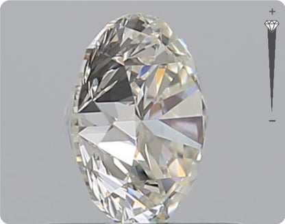 Natürlicher 0.70ct GIA Diamant | Farbe F | Reinheit VVS1 | Rundschliff | EX EX EX #D10494