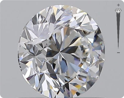 Natürlicher 0.90ct GIA Diamant | Farbe D | Reinheit VVS1 | Rundschliff | VG EX EX #D10495