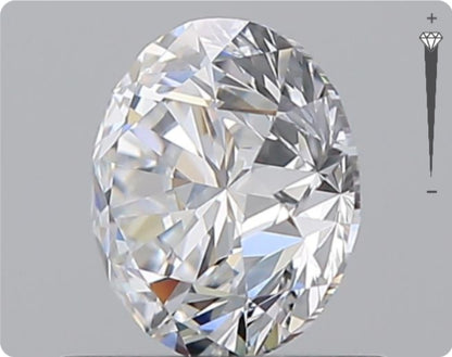 Natürlicher 0.90ct GIA Diamant | Farbe D | Reinheit VVS1 | Rundschliff | VG EX EX #D10495