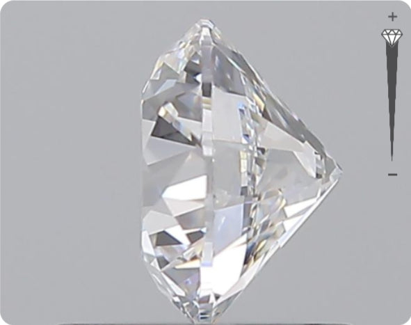 Natürlicher 0.90ct GIA Diamant | Farbe D | Reinheit VVS1 | Rundschliff | VG EX EX #D10495