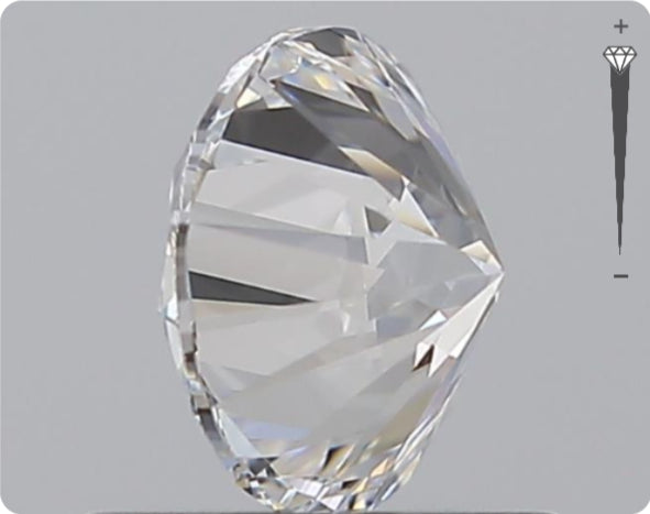 Natürlicher 0.90ct GIA Diamant | Farbe D | Reinheit VVS1 | Rundschliff | VG EX EX #D10495