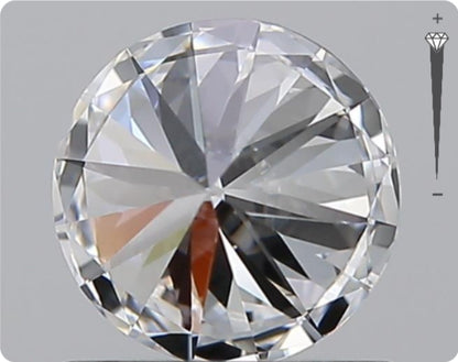 Natürlicher 0.90ct GIA Diamant | Farbe D | Reinheit VVS1 | Rundschliff | VG EX EX #D10495