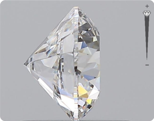 Natürlicher 0.90ct GIA Diamant | Farbe D | Reinheit VVS1 | Rundschliff | VG EX EX #D10495