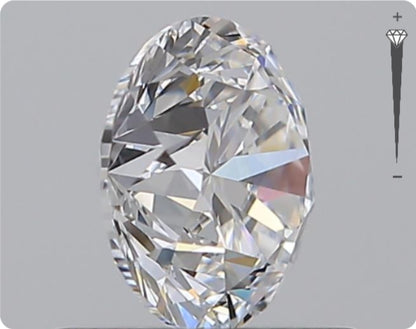 Natürlicher 0.90ct GIA Diamant | Farbe D | Reinheit VVS1 | Rundschliff | VG EX EX #D10495