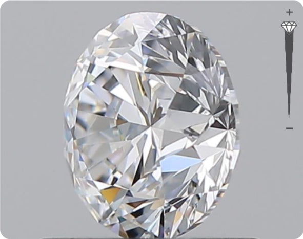 Natürlicher 0.90ct GIA Diamant | Farbe D | Reinheit VVS1 | Rundschliff | VG EX EX #D10495