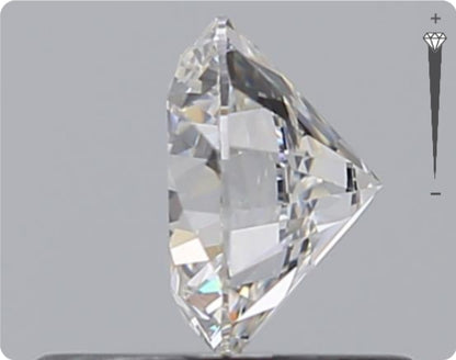 Natural 0.50ct GIA Diamond | Color D | Clarity VVS1 | Round Brilliant Cut | EX EX EX #D10496