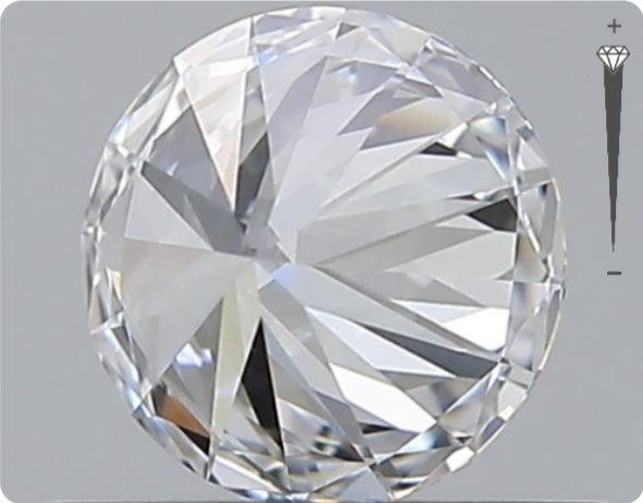 Natural 0.52ct GIA Diamond | D Color | VVS1 Clarity | Round Brilliant Cut | EX EX EX #D10497