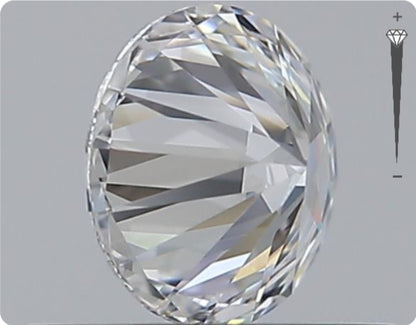 Natural 0.52ct GIA Diamond | D Color | VVS1 Clarity | Round Brilliant Cut | EX EX EX #D10497