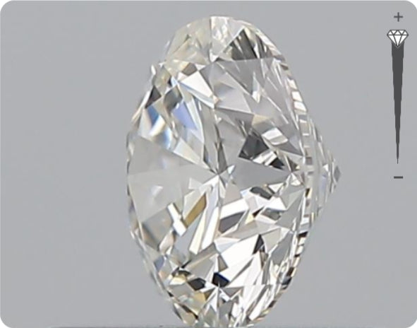 Natürlicher 0.57ct GIA Diamant | Farbe E | Reinheit VVS1 | Rundschliff | EX EX EX #D10498