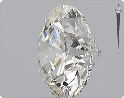 Natürlicher 0.57ct GIA Diamant | Farbe E | Reinheit VVS1 | Rundschliff | EX EX EX #D10498