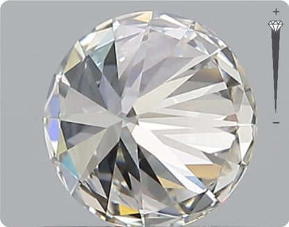 Natürlicher 0.57ct GIA Diamant | Farbe E | Reinheit VVS1 | Rundschliff | EX EX EX #D10498