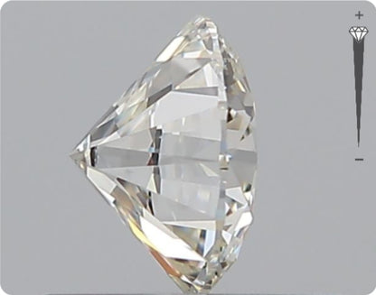 Natürlicher 0.57ct GIA Diamant | Farbe E | Reinheit VVS1 | Rundschliff | EX EX EX #D10498