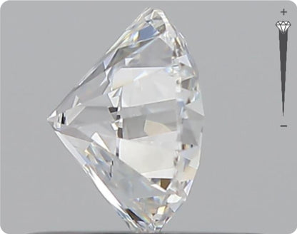 Natural 0.51ct GIA Diamond | Color D | Clarity VVS1 | Round Cut | EX EX EX #D10499