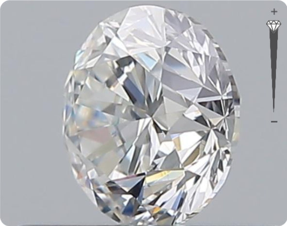 Natürlicher 0.50ct GIA Diamant | Farbe D | Reinheit IF | Rundschliff | VG EX EX #D10500