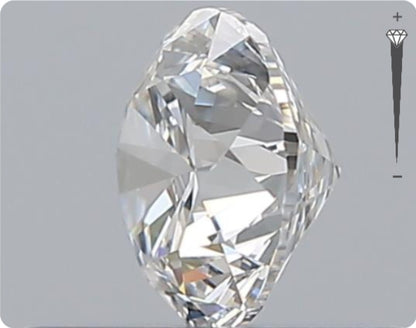Natürlicher 0.50ct GIA Diamant | Farbe D | Reinheit IF | Rundschliff | VG EX EX #D10500