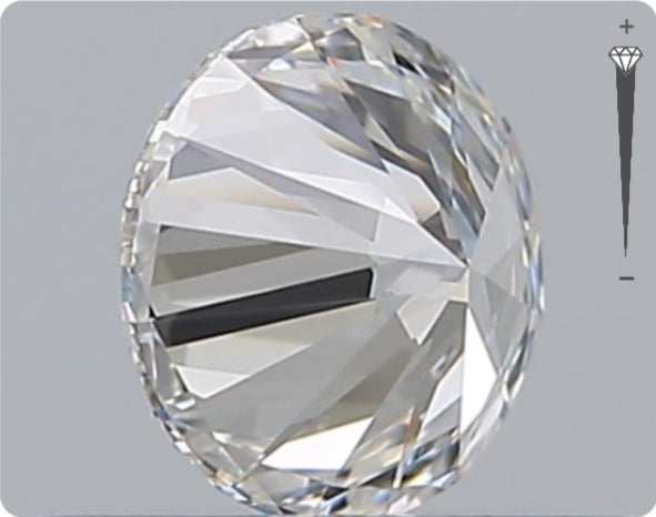 Natürlicher 0.50ct GIA Diamant | Farbe D | Reinheit IF | Rundschliff | VG EX EX #D10500