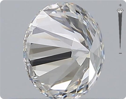 Natürlicher 0.50ct GIA Diamant | Farbe D | Reinheit IF | Rundschliff | VG EX EX #D10500