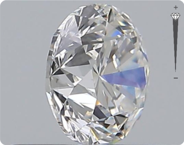 Natürlicher 0.50ct GIA Diamant | Farbe D | Reinheit IF | Rundschliff | VG EX EX #D10500