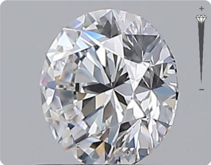 Natural 0.72ct GIA Diamond | Color D | Clarity VVS1 | Round Brilliant Cut | EX EX EX #D10501