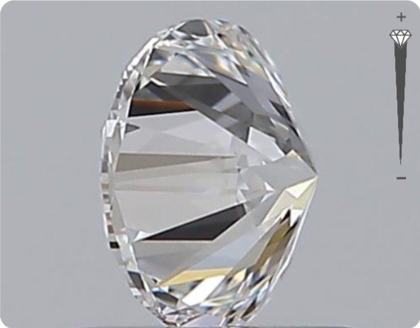 Natural 0.72ct GIA Diamond | Color D | Clarity VVS1 | Round Brilliant Cut | EX EX EX #D10501