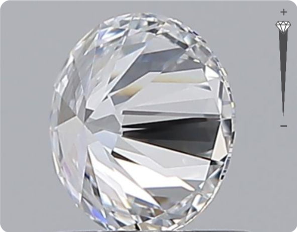 Natural 0.72ct GIA Diamond | Color D | Clarity VVS1 | Round Brilliant Cut | EX EX EX #D10501