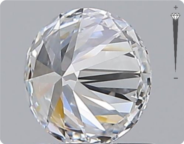 Natural 0.72ct GIA Diamond | Color D | Clarity VVS1 | Round Brilliant Cut | EX EX EX #D10501