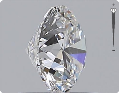 Natural 0.72ct GIA Diamond | Color D | Clarity VVS1 | Round Brilliant Cut | EX EX EX #D10501