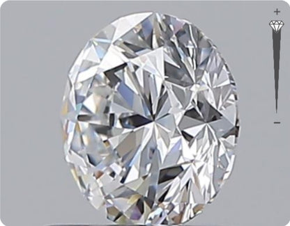 Natural 0.72ct GIA Diamond | Color D | Clarity VVS1 | Round Brilliant Cut | EX EX EX #D10501