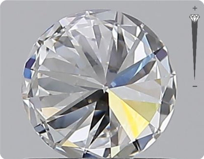 Natural 0.70ct GIA Diamond | Color D | Clarity VVS1 | Round Cut | EX EX EX #D10502