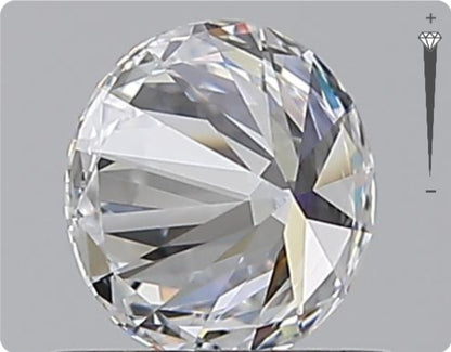 Natural 0.70ct GIA Diamond | Color D | Clarity VVS1 | Round Cut | EX EX EX #D10502