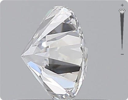 Natural 0.70ct GIA Diamond | Color D | Clarity VVS1 | Round Cut | EX EX EX #D10502