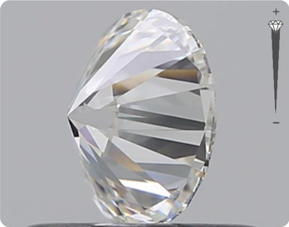 Natural 0.55ct GIA Diamond | Color E | Clarity IF | Round Cut | EX EX EX #D10503