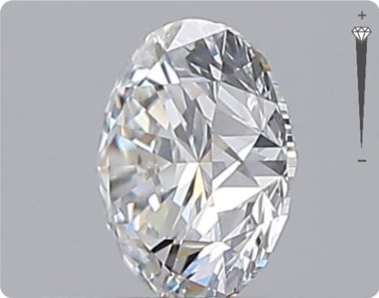 Natural 0.53ct GIA Diamond | Color E | Clarity IF | Round Cut | EX EX EX #D10504