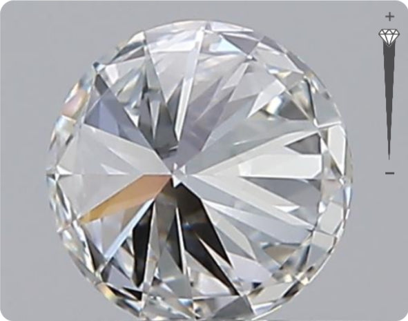 Natural 0.53ct GIA Diamond | Color E | Clarity IF | Round Cut | EX EX EX #D10504