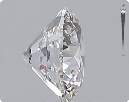 Natural 0.53ct GIA Diamond | Color E | Clarity IF | Round Cut | EX EX EX #D10504