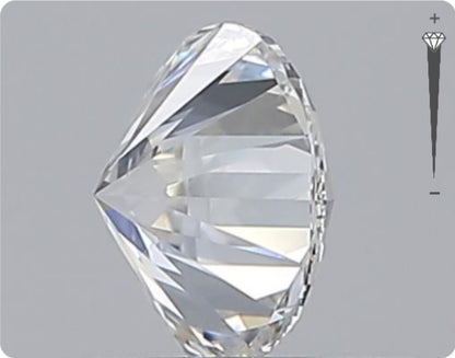 Natural 0.53ct GIA Diamond | Color E | Clarity IF | Round Cut | EX EX EX #D10504