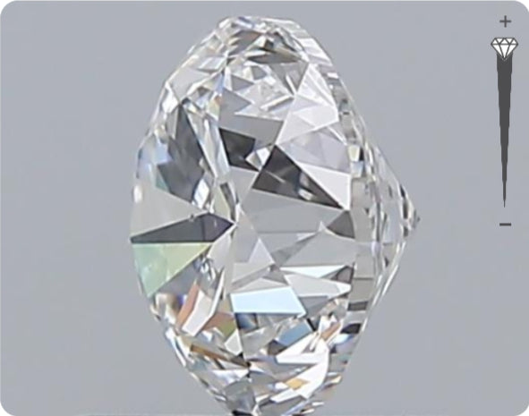 Natürlicher 1.00ct GIA Diamant | Farbe D | Reinheit VS2 | Rundschliff | GD EX VG #D10505