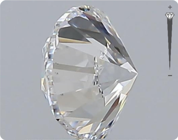 Natürlicher 1.00ct GIA Diamant | Farbe D | Reinheit VS2 | Rundschliff | GD EX VG #D10505
