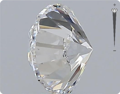 Natürlicher 1.00ct GIA Diamant | Farbe D | Reinheit VS2 | Rundschliff | GD EX VG #D10505